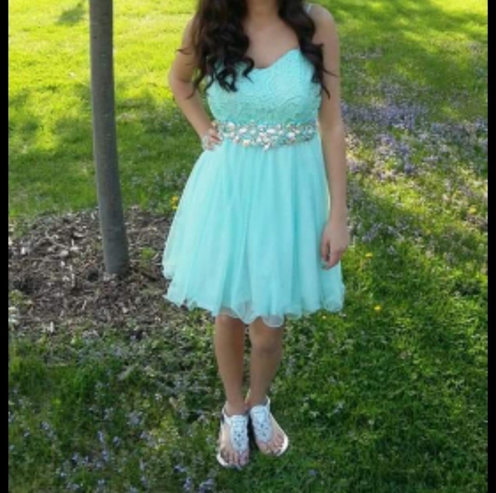 Jewel embellished Formal Dress